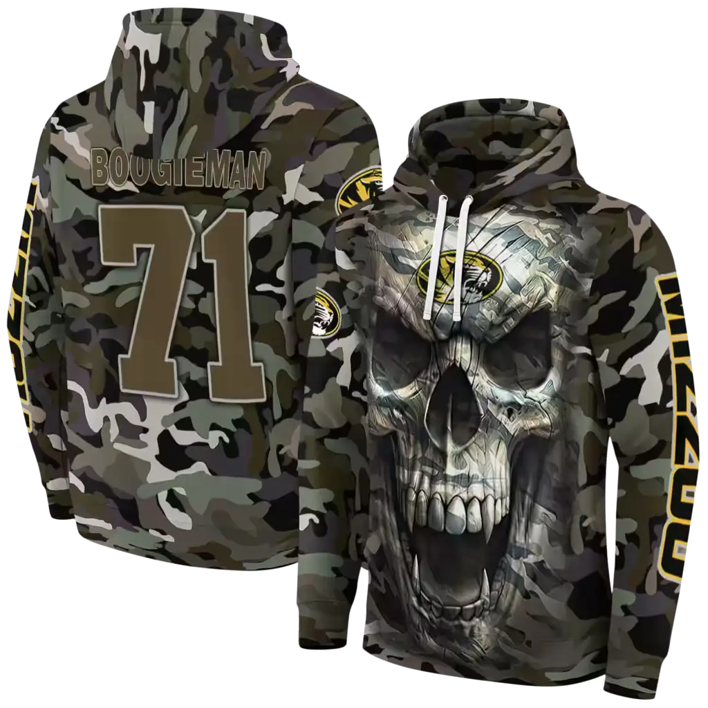 personalized missouri tigers camo skull hoodie fashion forward personalized missouri tigers camo skull hoodie fashion forward