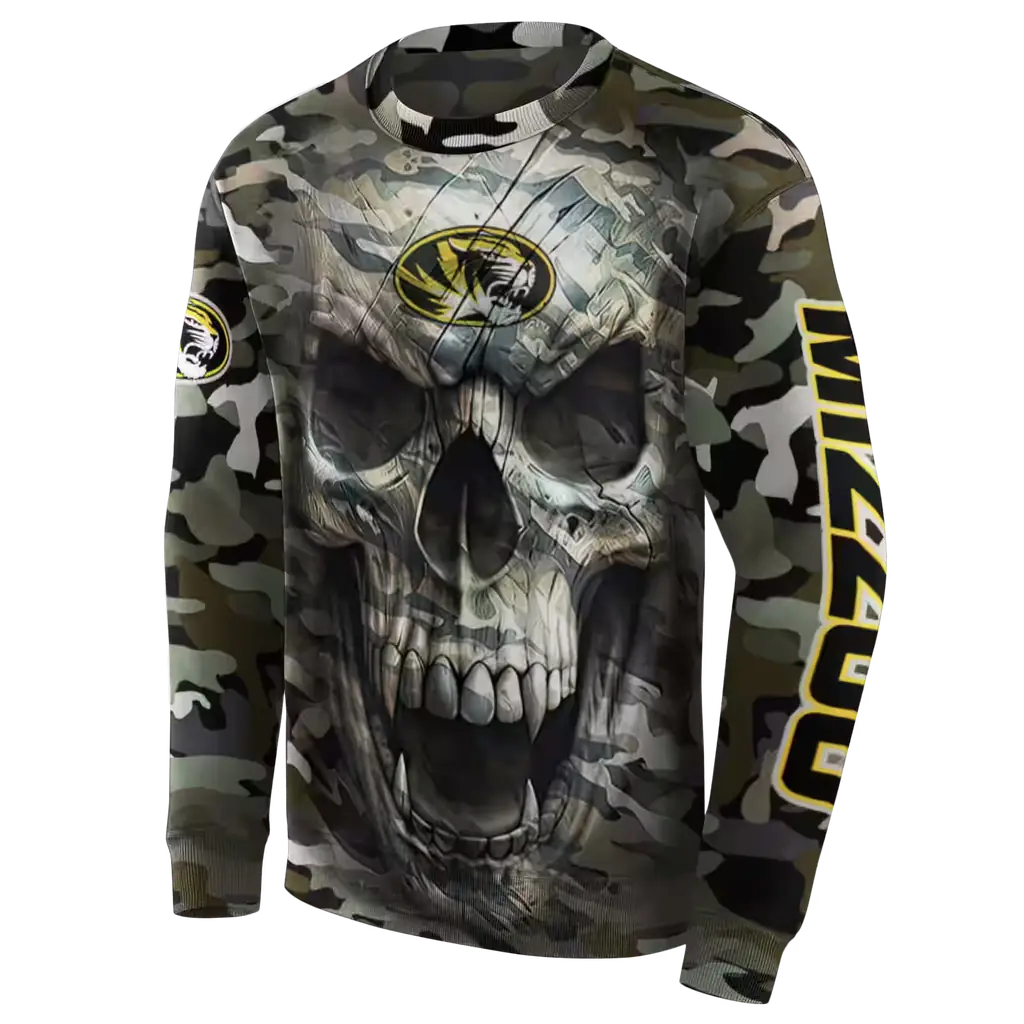 personalized missouri tigers camo skull hoodie new arrival personalized missouri tigers camo skull hoodie new arrival