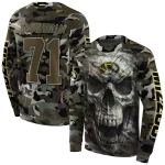 personalized missouri tigers camo skull hoodie best selling