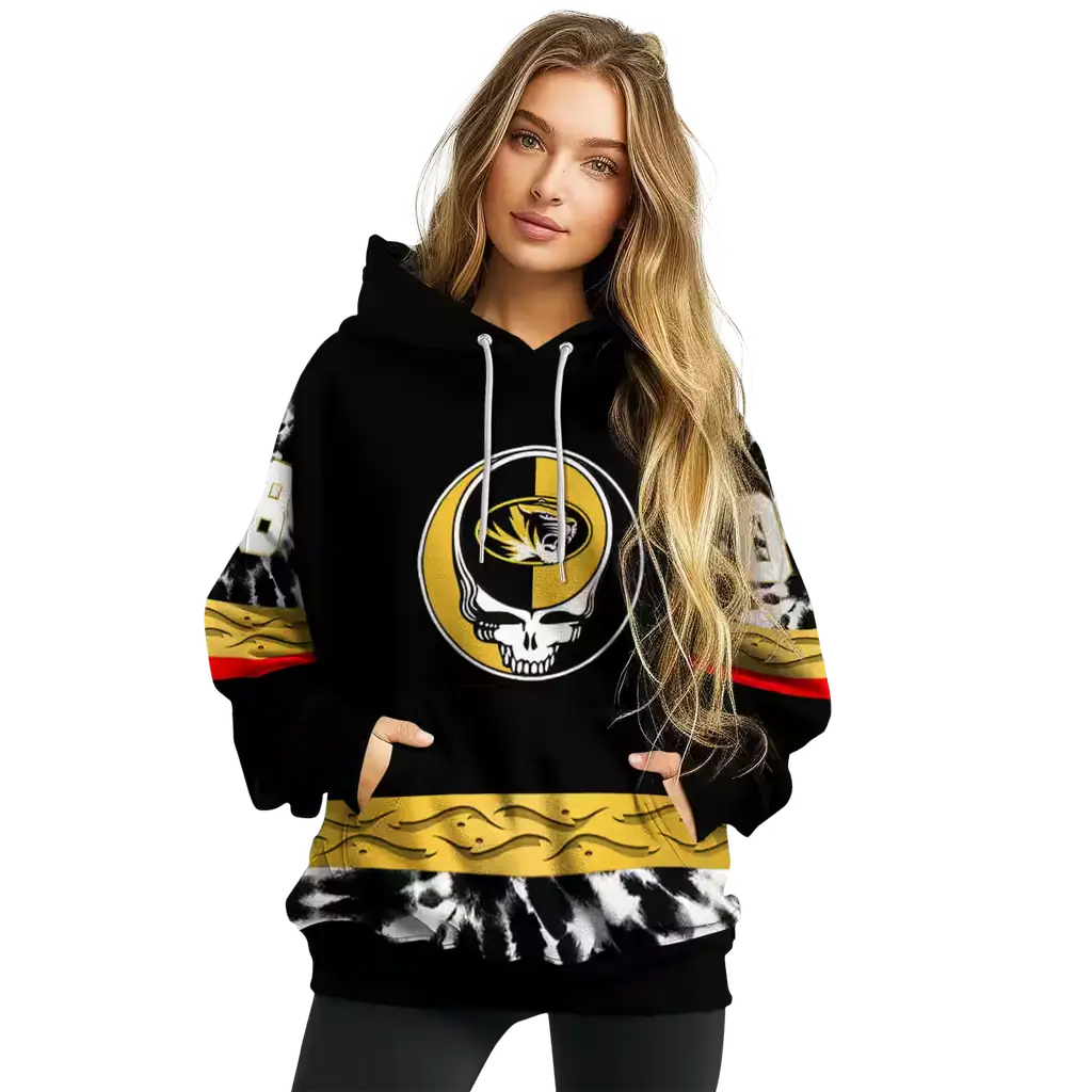 personalized missouri tigers grateful vibes black hoodie high quality personalized missouri tigers grateful vibes black hoodie high quality