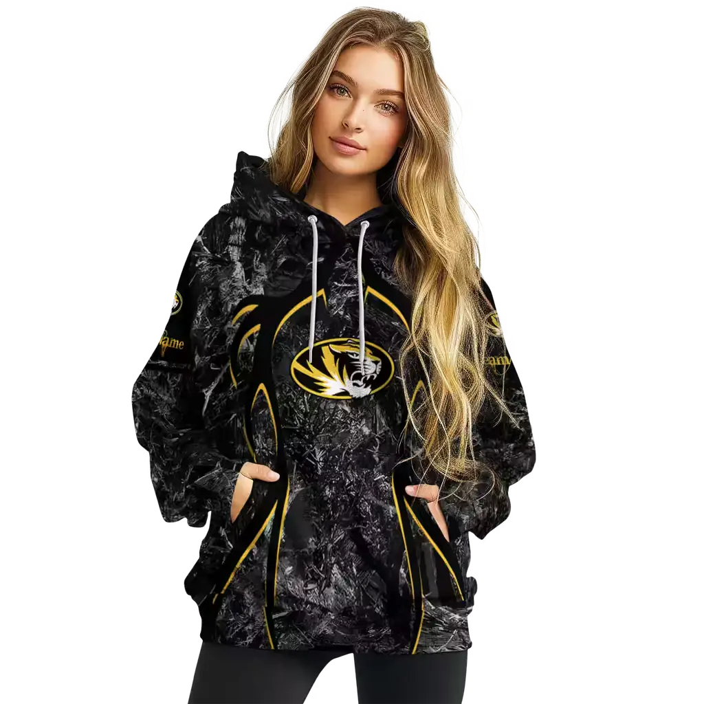 personalized missouri tigers hunting theme black hoodie high quality personalized missouri tigers hunting theme black hoodie high quality