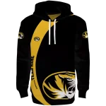 personalized missouri tigers minimalist design black hoodie best selling