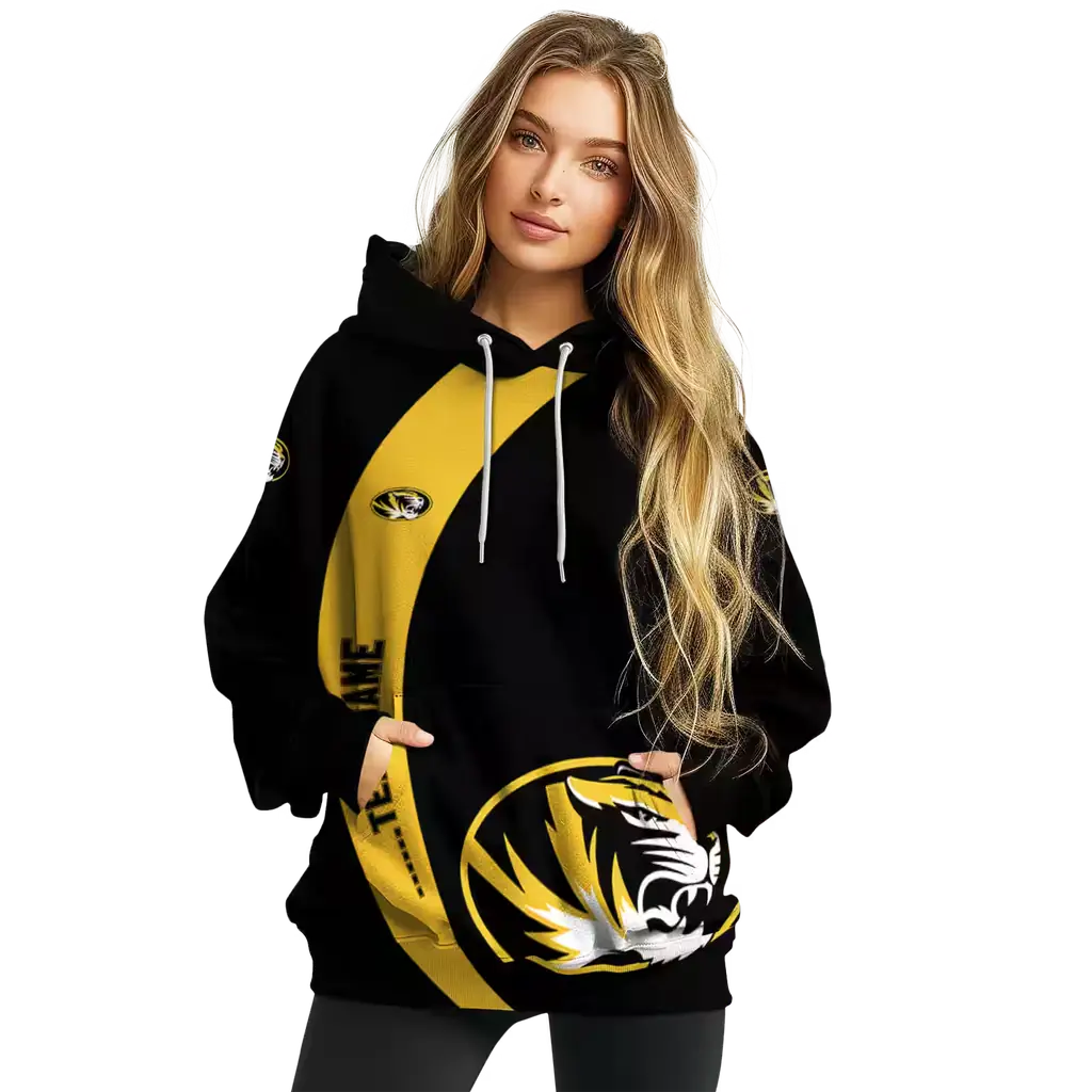 personalized missouri tigers minimalist design black hoodie high quality personalized missouri tigers minimalist design black hoodie high quality