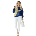 personalized navy midshipmen abstract shape blue hoodie best selling