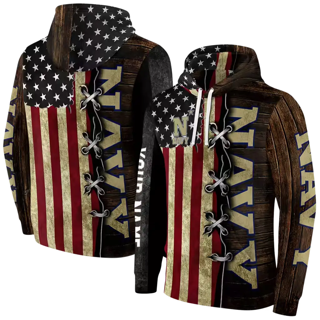 personalized navy midshipmen american pride hoodie fashion forward personalized navy midshipmen american pride hoodie fashion forward