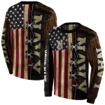 personalized navy midshipmen american pride hoodie best selling