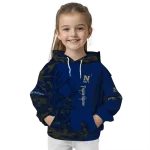 personalized navy midshipmen deer silhouette blue hoodie best selling
