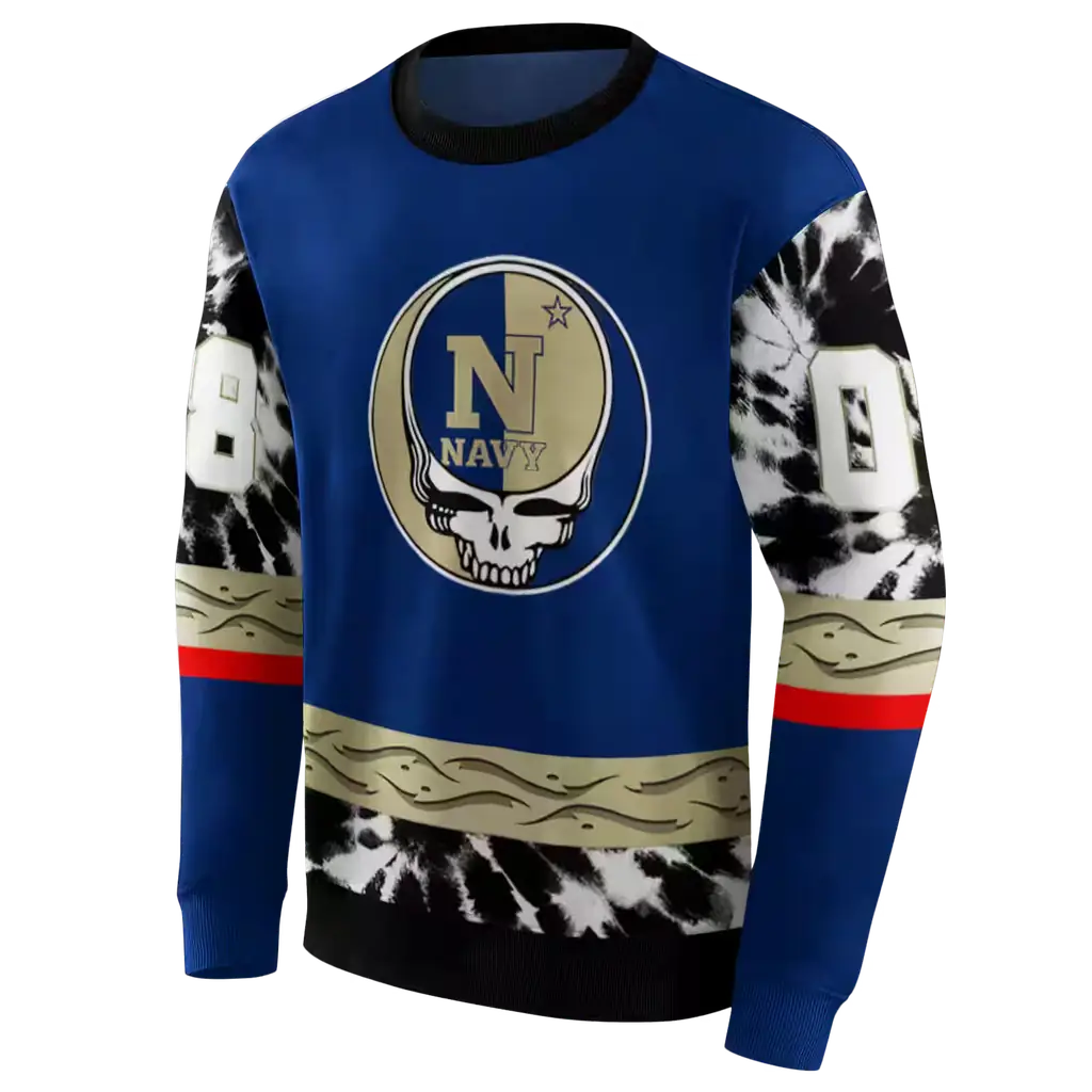 personalized navy midshipmen grateful vibes blue hoodie new arrival personalized navy midshipmen grateful vibes blue hoodie new arrival