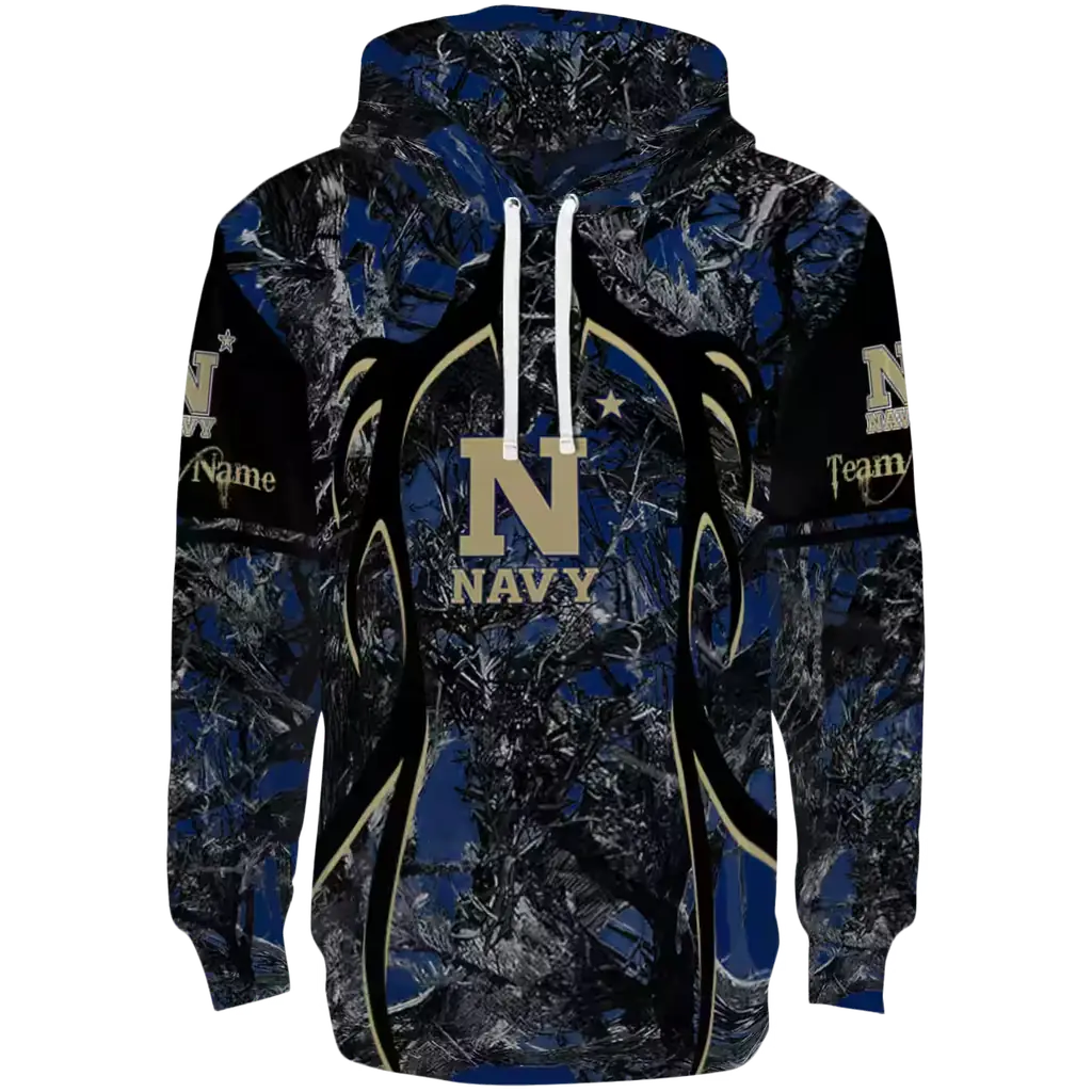 personalized navy midshipmen hunting theme blue black hoodie best selling personalized navy midshipmen hunting theme blue black hoodie best selling