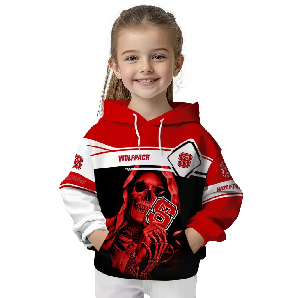 personalized nc state wolfpack grim reaper red black hoodie top rated personalized nc state wolfpack grim reaper red black hoodie top rated