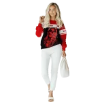 personalized nc state wolfpack grim reaper red black hoodie best selling