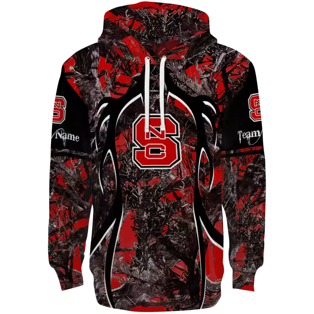 personalized nc state wolfpack hunting theme red black hoodie best selling personalized nc state wolfpack hunting theme red black hoodie best selling