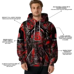 personalized nc state wolfpack hunting theme red black hoodie best selling