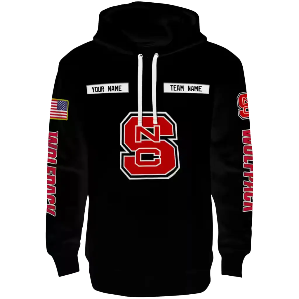 personalized nc state wolfpack punisher skull black hoodie best selling personalized nc state wolfpack punisher skull black hoodie best selling