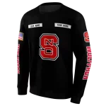 personalized nc state wolfpack punisher skull black hoodie best selling