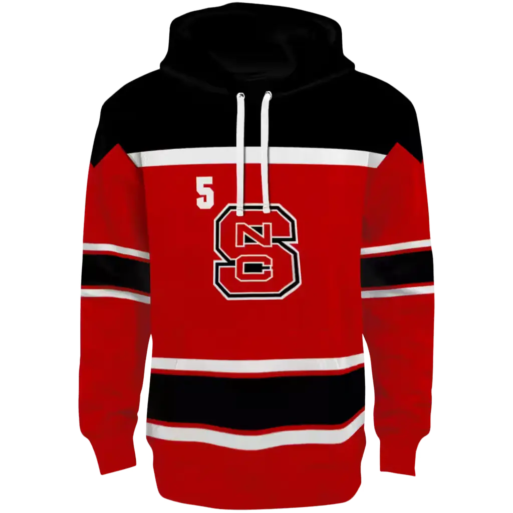personalized nc state wolfpack striped pattern red hoodie best selling personalized nc state wolfpack striped pattern red hoodie best selling