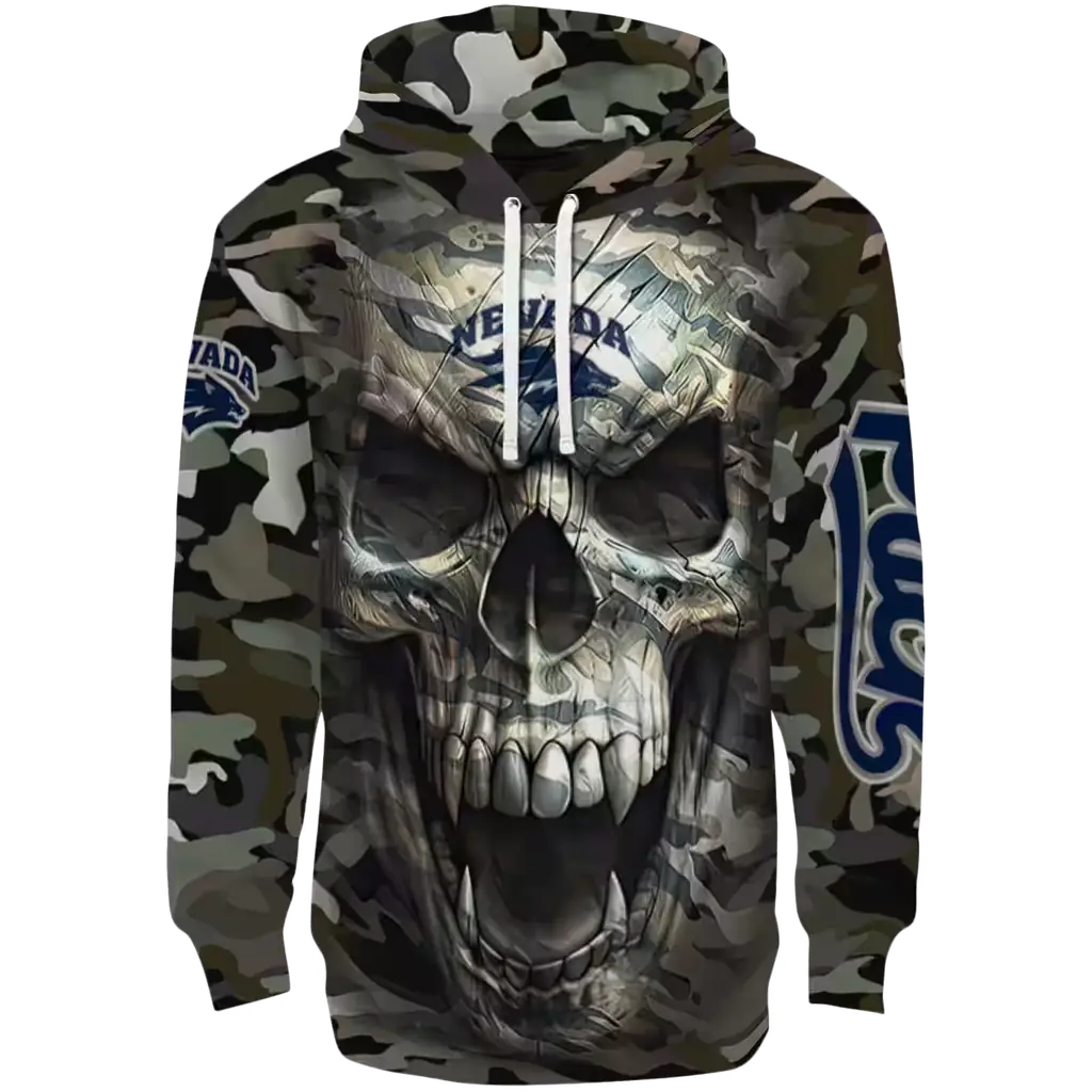 personalized nevada wolf pack camo skull hoodie best selling personalized nevada wolf pack camo skull hoodie best selling
