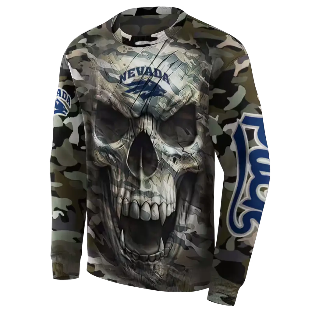 personalized nevada wolf pack camo skull hoodie new arrival personalized nevada wolf pack camo skull hoodie new arrival