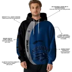 personalized nevada wolf pack minimalist design blue black hoodie best selling