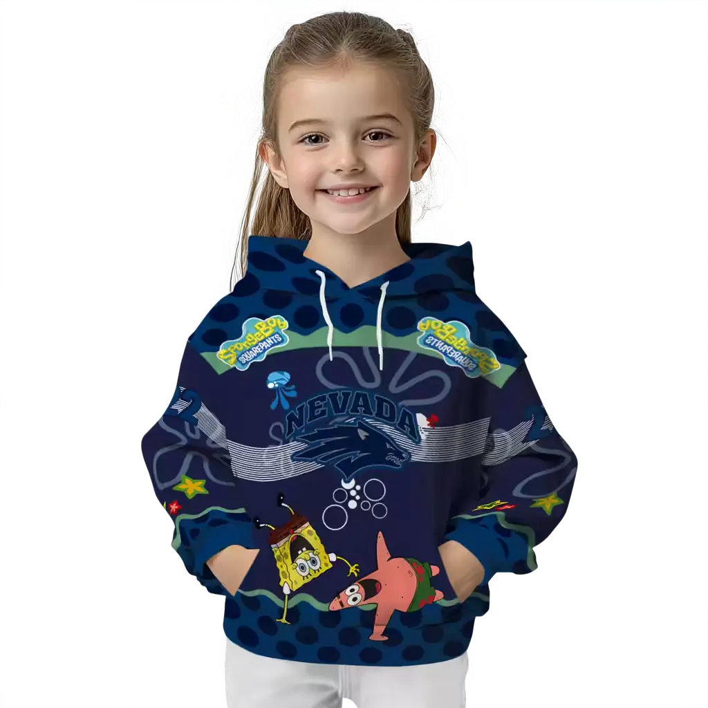 personalized nevada wolf pack spongebob patrick star blue navy hoodie top rated personalized nevada wolf pack spongebob patrick star blue navy hoodie top rated