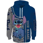 personalized nevada wolf pack stitch blue hoodie best selling