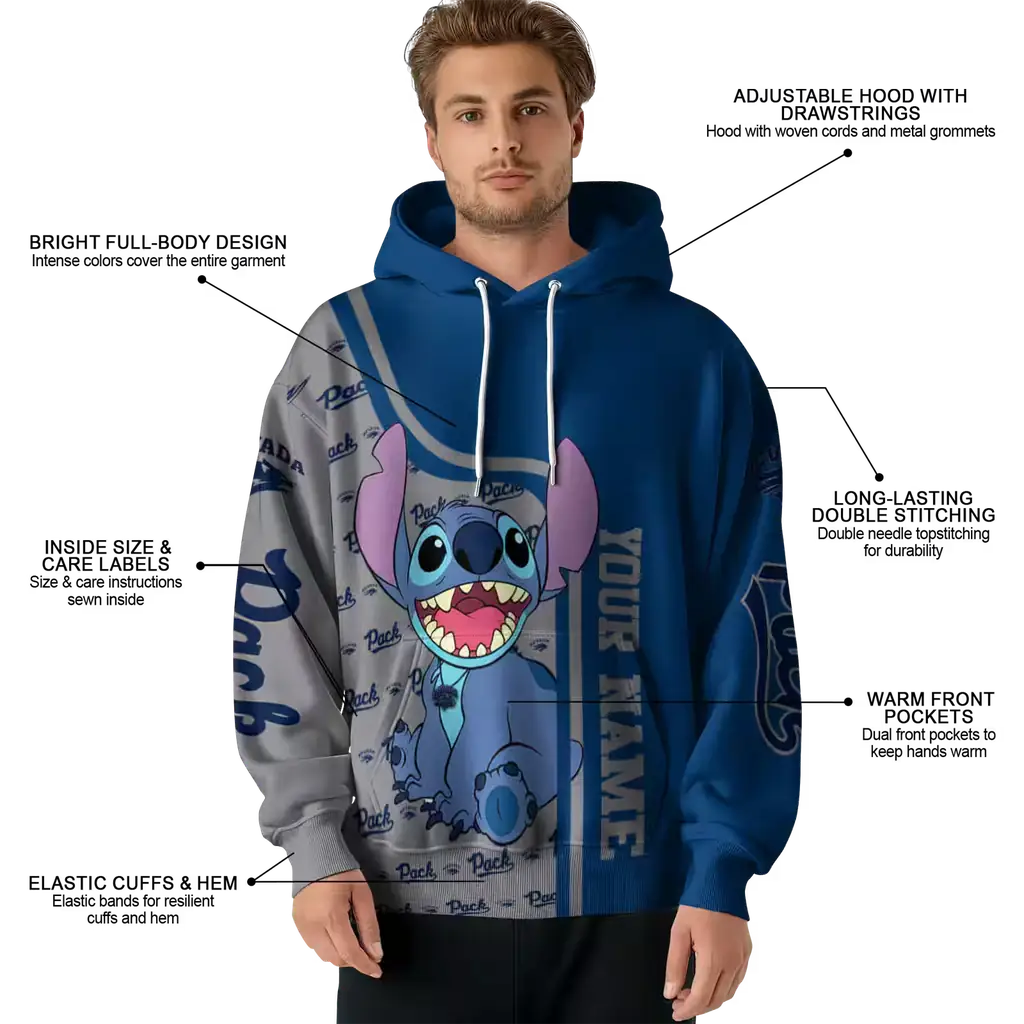 personalized nevada wolf pack stitch blue hoodie latest model personalized nevada wolf pack stitch blue hoodie latest model