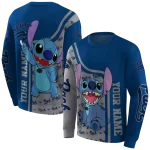 personalized nevada wolf pack stitch blue hoodie best selling