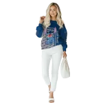 personalized nevada wolf pack stitch blue hoodie best selling