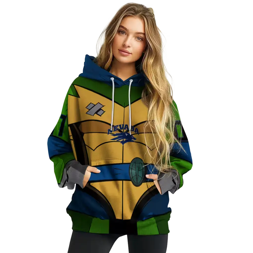 personalized nevada wolf pack superhero armor blue green hoodie high quality personalized nevada wolf pack superhero armor blue green hoodie high quality