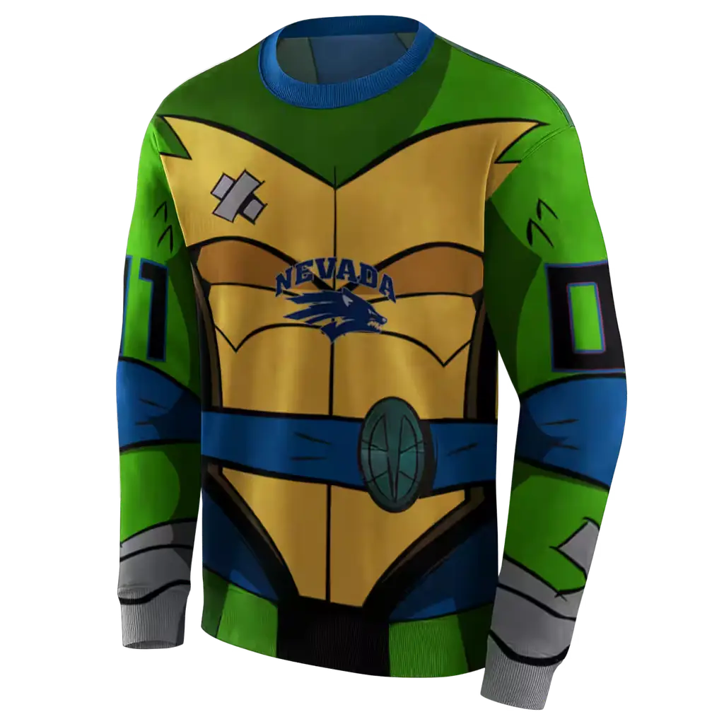 personalized nevada wolf pack superhero armor blue green hoodie new arrival personalized nevada wolf pack superhero armor blue green hoodie new arrival