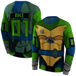 personalized nevada wolf pack superhero armor blue green hoodie best selling