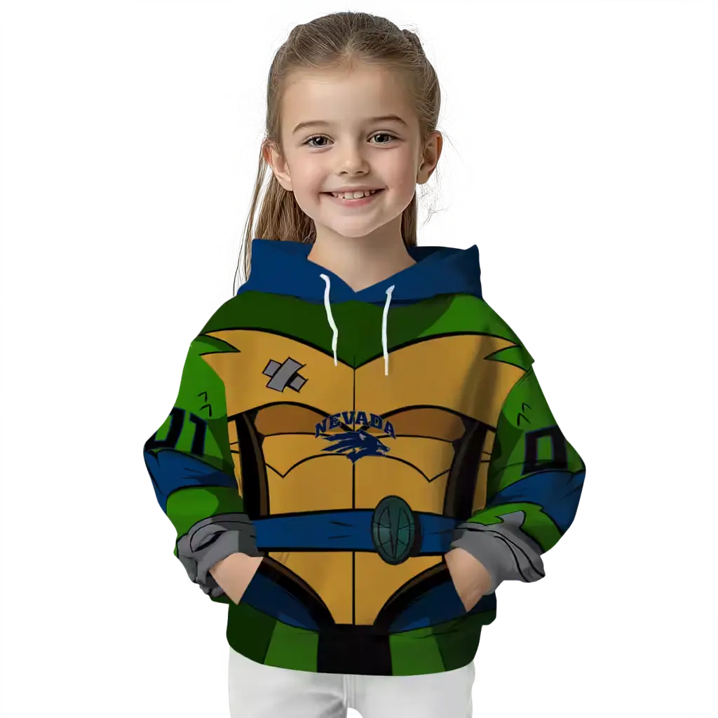 personalized nevada wolf pack superhero armor blue green hoodie top rated personalized nevada wolf pack superhero armor blue green hoodie top rated