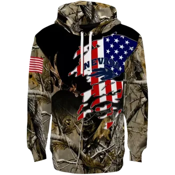 personalized nevada wolf pack tree camo hoodie best selling