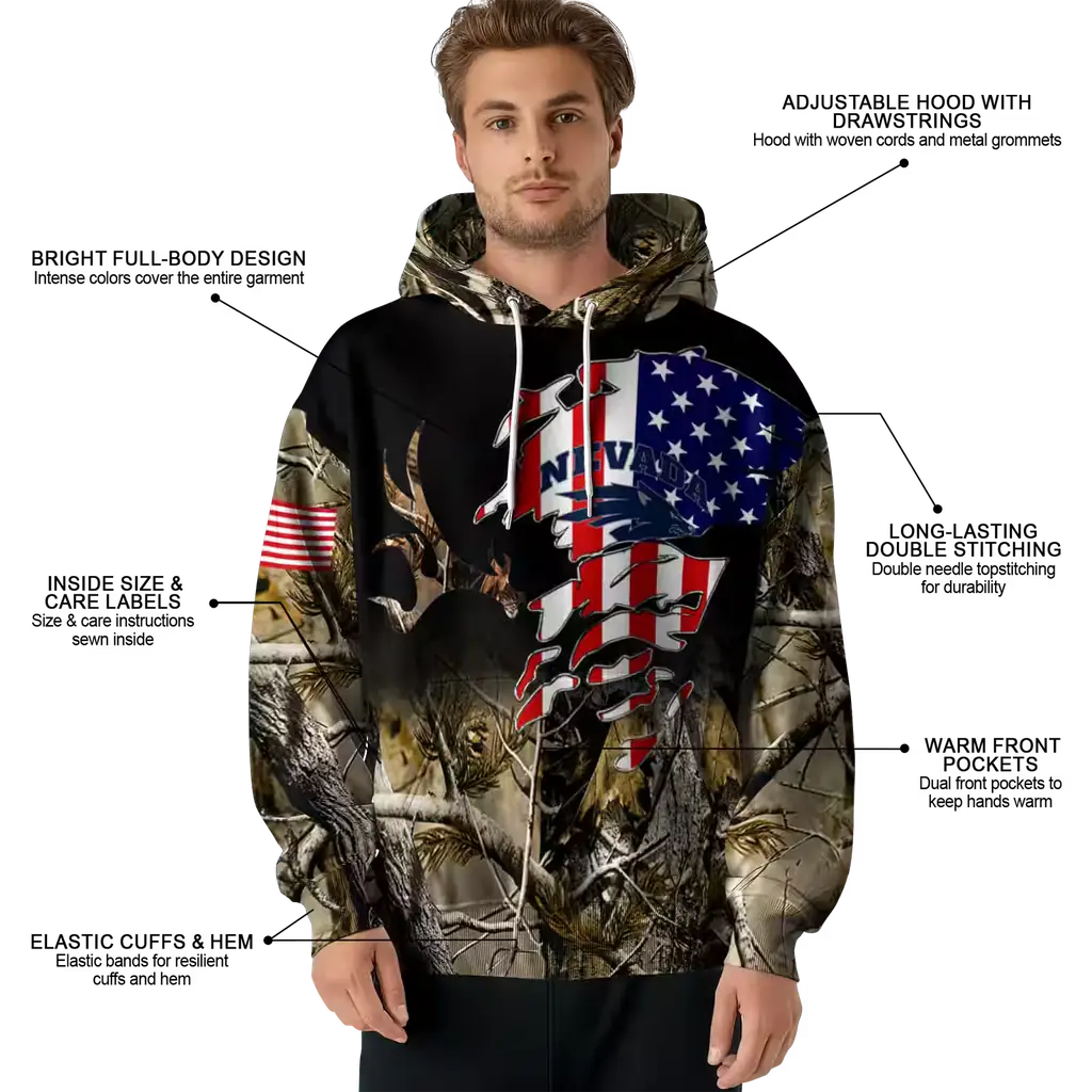 personalized nevada wolf pack tree camo hoodie latest model personalized nevada wolf pack tree camo hoodie latest model