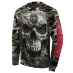 personalized new mexico lobos camo skull hoodie best selling