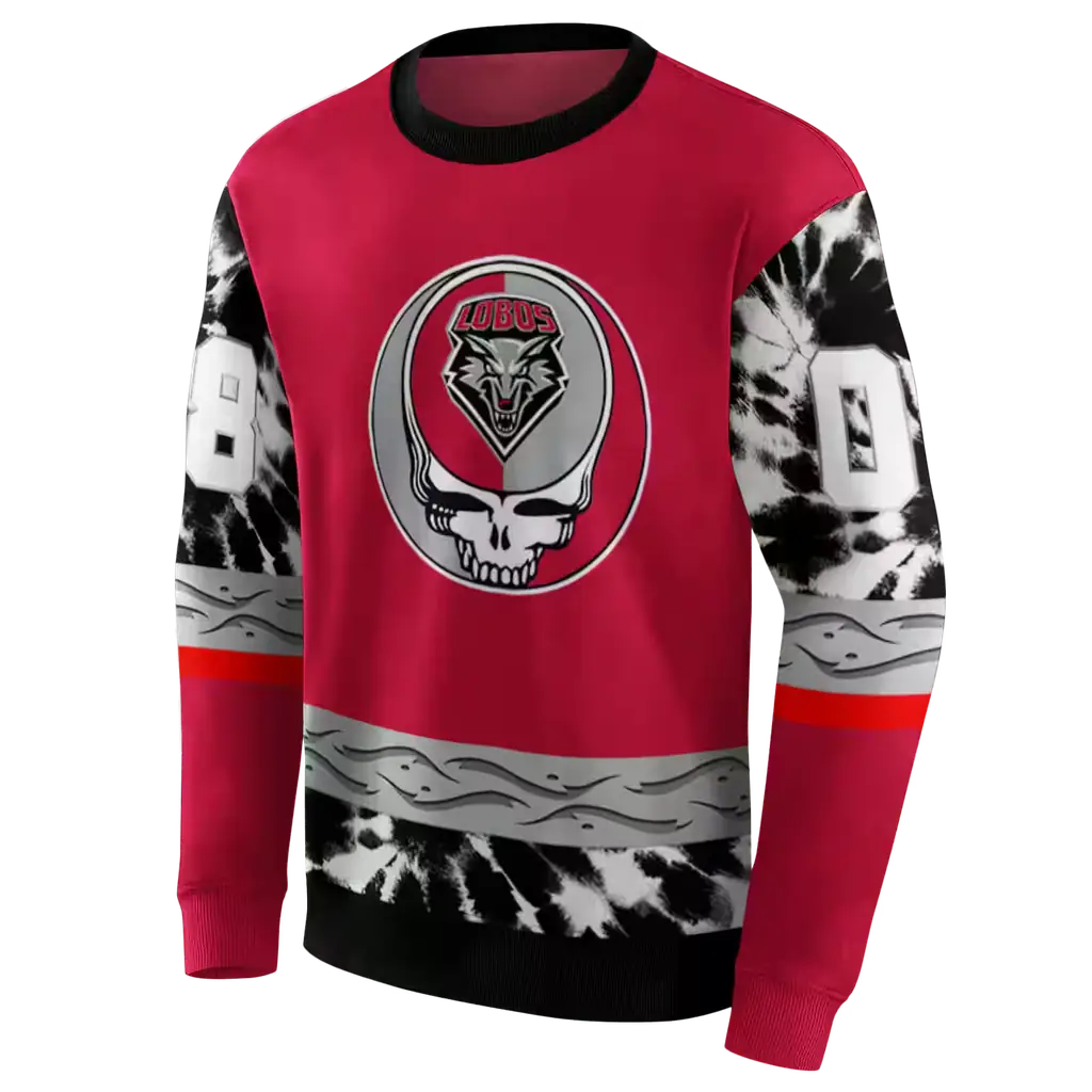 personalized new mexico lobos grateful vibes red hoodie new arrival personalized new mexico lobos grateful vibes red hoodie new arrival