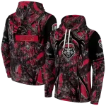 personalized new mexico lobos hunting theme red black hoodie best selling