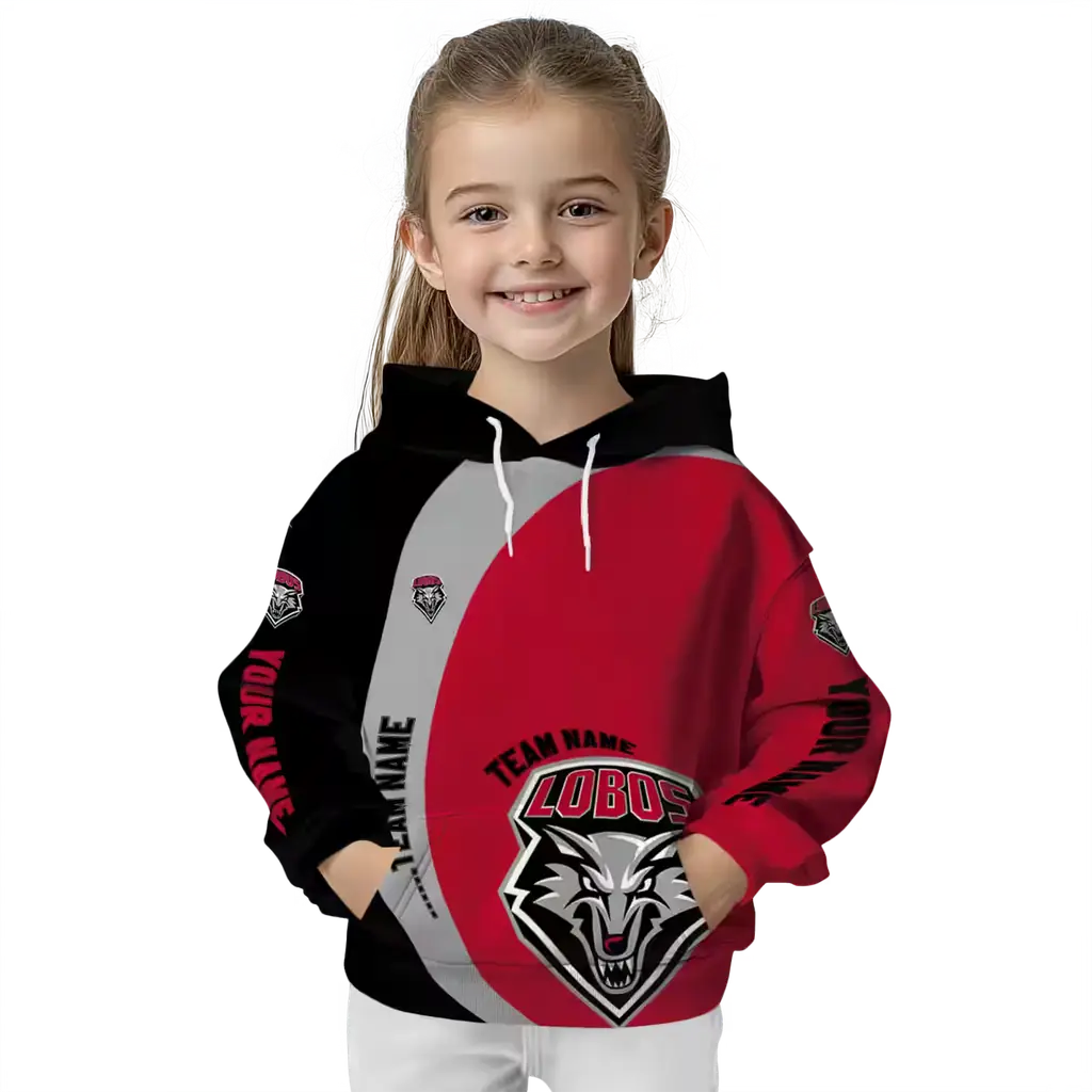 personalized new mexico lobos minimalist design red black hoodie top rated personalized new mexico lobos minimalist design red black hoodie top rated