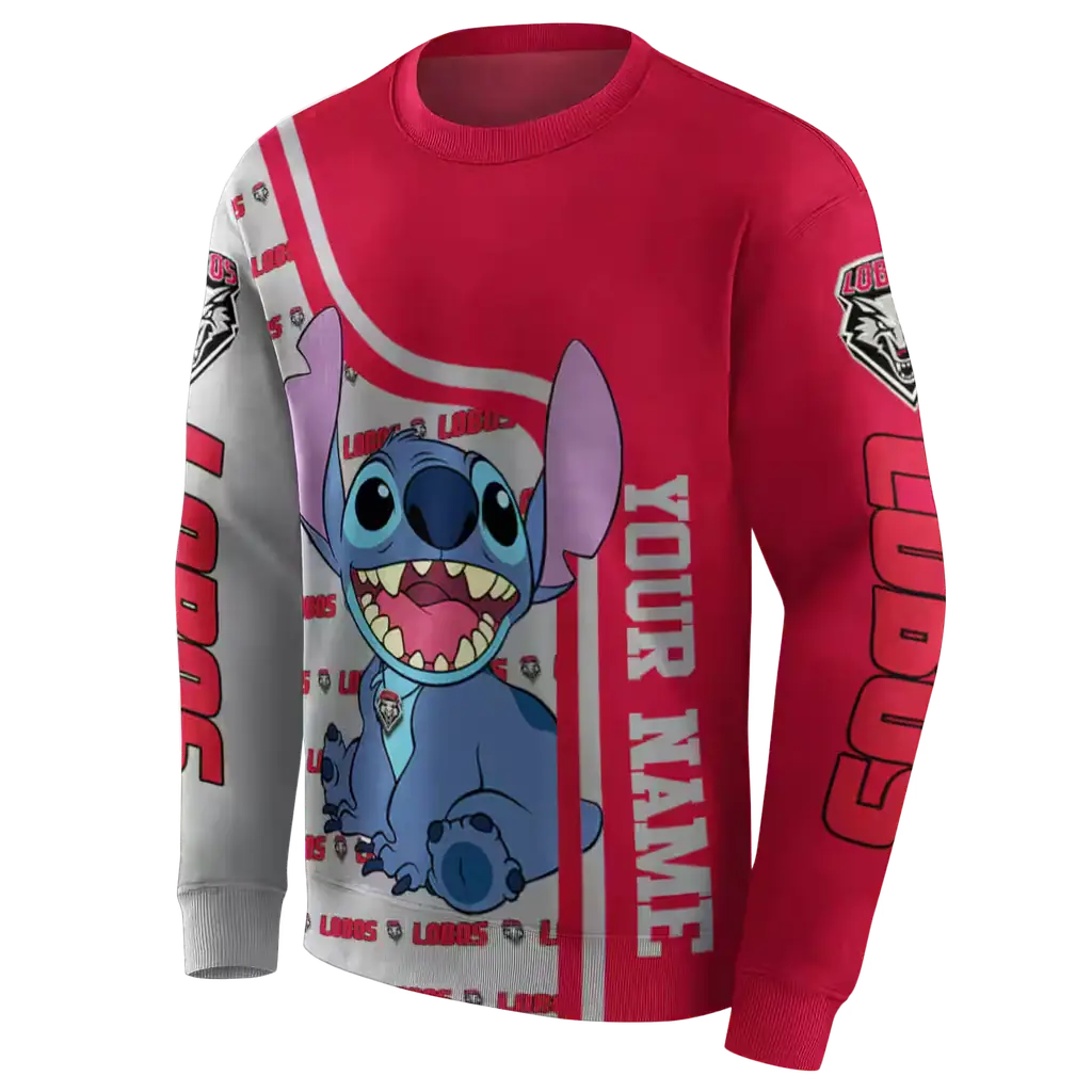 personalized new mexico lobos stitch red hoodie new arrival personalized new mexico lobos stitch red hoodie new arrival