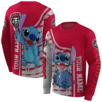 personalized new mexico lobos stitch red hoodie best selling