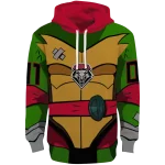personalized new mexico lobos superhero armor red green hoodie best selling