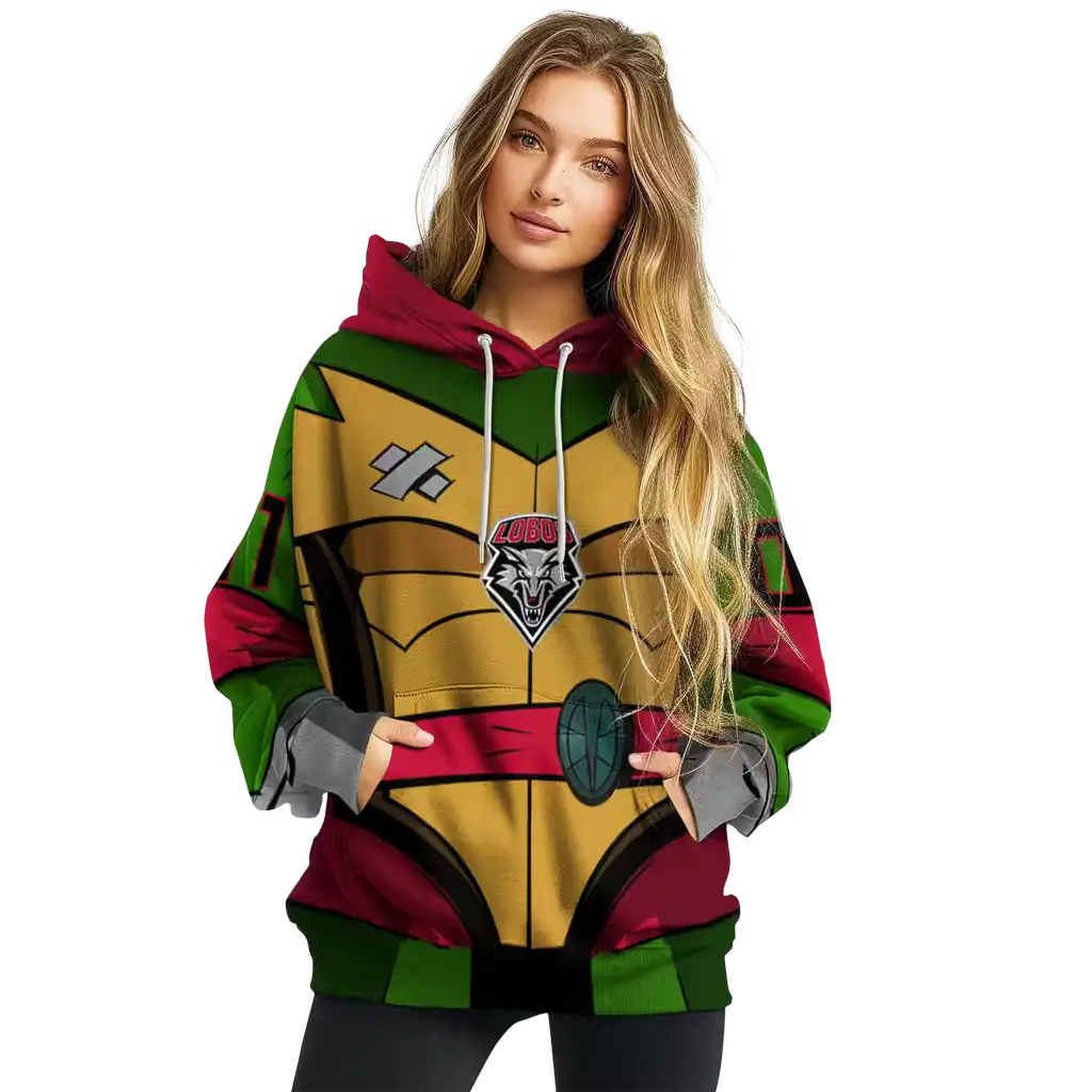 personalized new mexico lobos superhero armor red green hoodie high quality personalized new mexico lobos superhero armor red green hoodie high quality