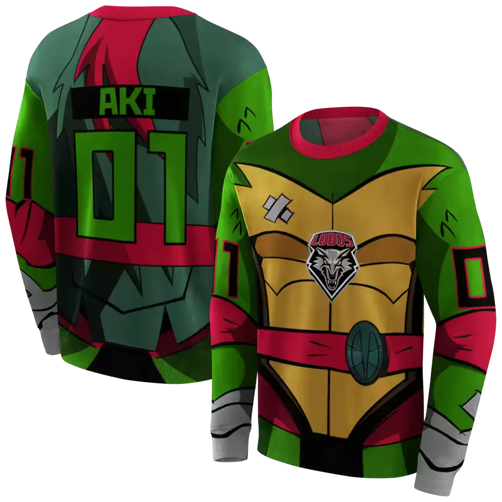 personalized new mexico lobos superhero armor red green hoodie premium grade personalized new mexico lobos superhero armor red green hoodie premium grade