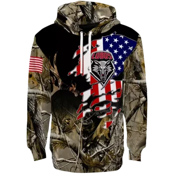 personalized new mexico lobos tree camo hoodie best selling
