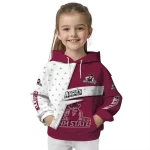 personalized new mexico state aggies abstract shape crimson hoodie best selling
