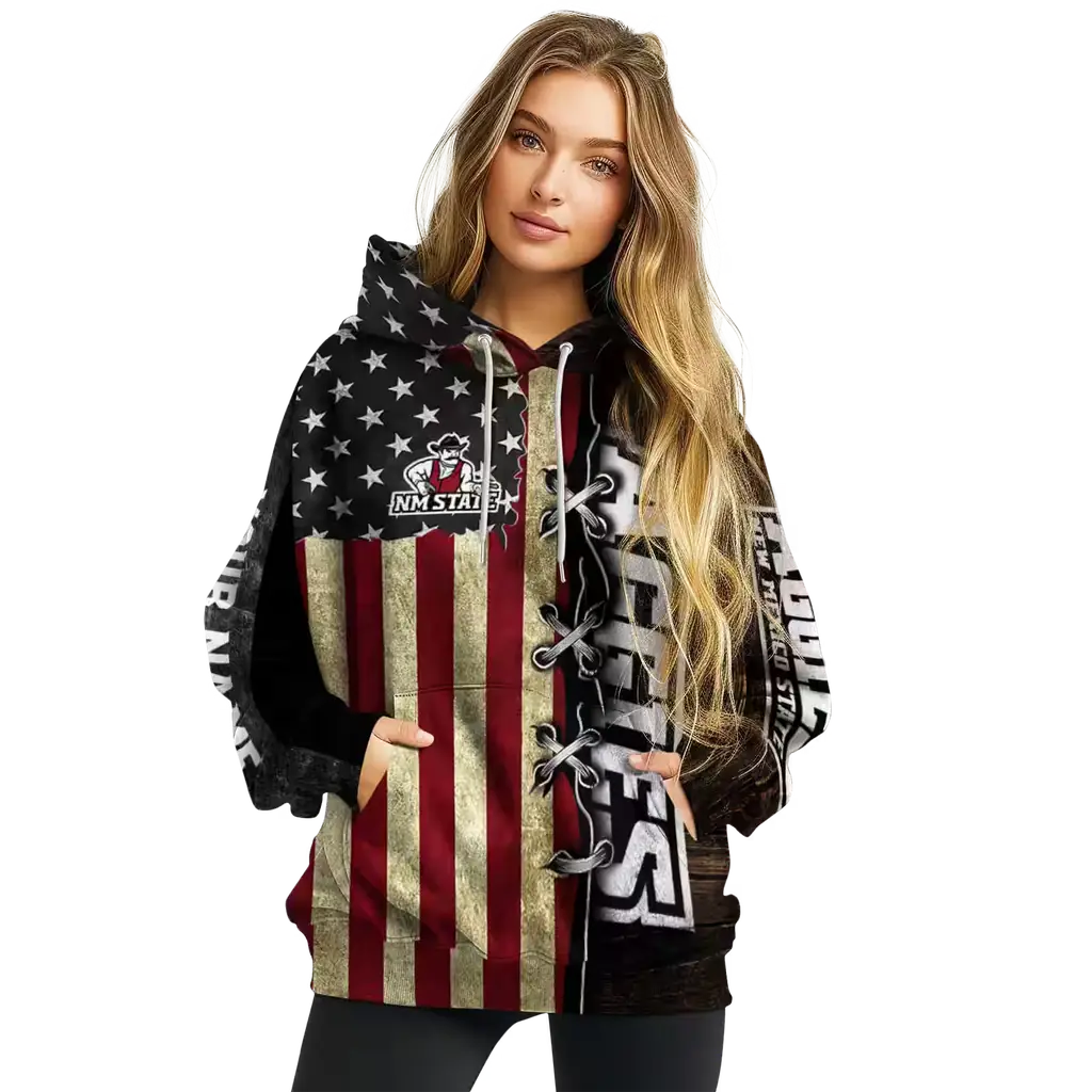 personalized new mexico state aggies american pride hoodie high quality personalized new mexico state aggies american pride hoodie high quality