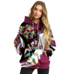 personalized new mexico state aggies puzzle pieces crimson hoodie best selling