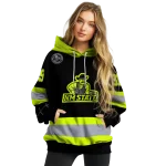 personalized new mexico state aggies safety motif black neon green hoodie best selling