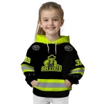 personalized new mexico state aggies safety motif black neon green hoodie best selling