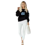 personalized north carolina tar heels punisher skull black hoodie best selling